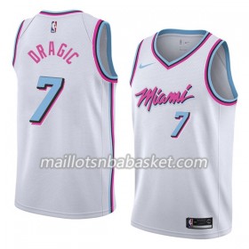 Maillot Homme Miami Heat Goran Dragic 7 Nike City Edition Swingman